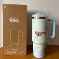 Vacuüm Geïsoleerde Beker met Deksel en Rietje - ThermoTumbler