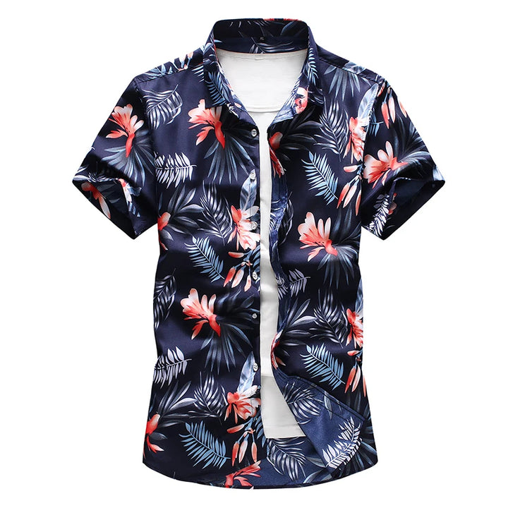 Sammy Jackson™ Derk Plus Size Shirt | Summery & Cheerful