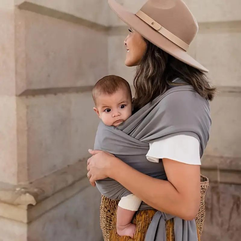 Back-Supporting Baby Wrap Carrier - CuddleWrap
