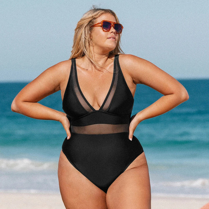 Sammy Jackson™ Jolie Plus-Size Swimsuit | Sexy & Stylish