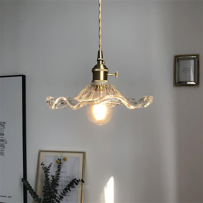 Trendy Hibiscus Flower Pendant Lamp - FlowerLite
