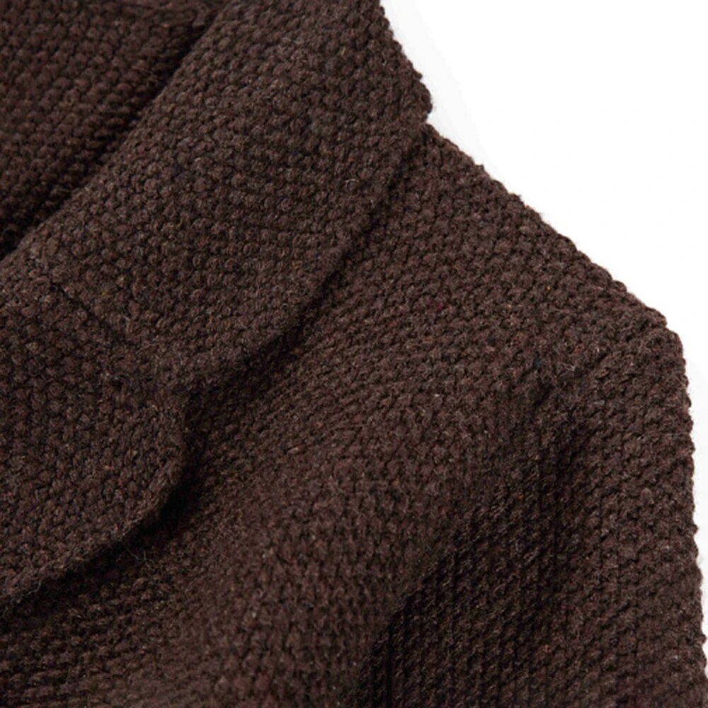 Sammy Jackson™ Sweatercoat | Casual knitted vest