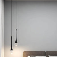 Glass Pendant Lamp with Warm Light Glow - Vetra