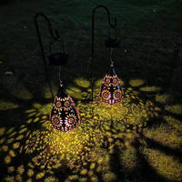 Lampa ogrodowa odporna na warunki atmosferyczne i zasilana energią słoneczną - SolarLuxe