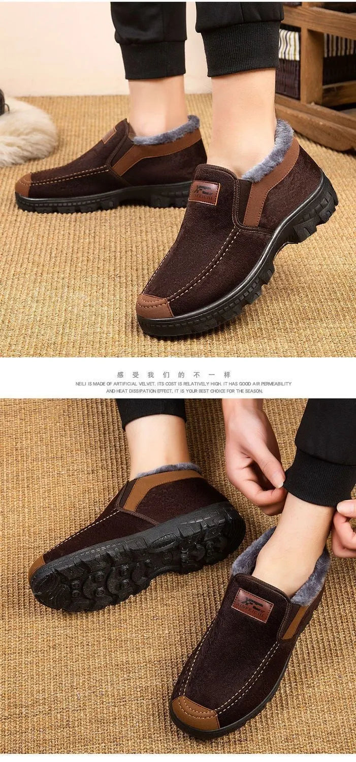 Sammy Jackson™ SnugStep | Warme en stijlvolle schoenen voor koud weer