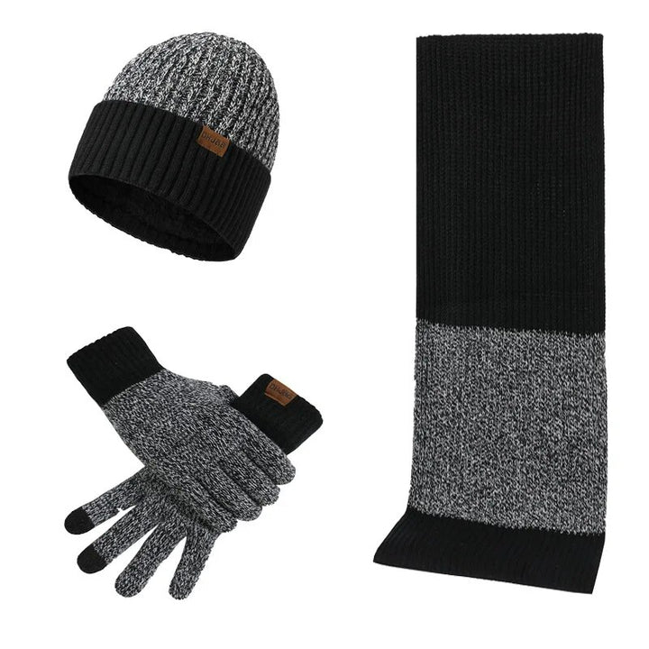 Sammy Jackson™ Gebreide Set | Met wollen muts, handschoenen en sjaal!