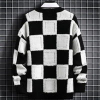 Sammy Jackson™ Luxe Plaid Trui | Zachte warme trui van kasjmier