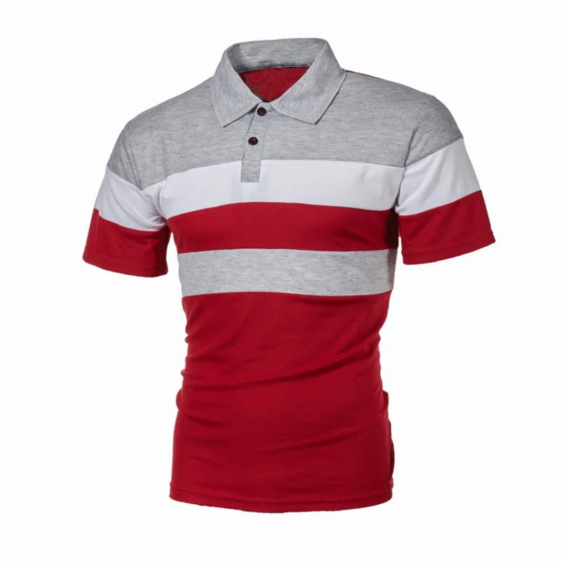 Sammy Jackson™ Abel Plus Size Polo | Gestreept & Stijlvol