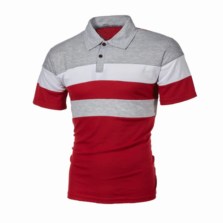 Sammy Jackson™ Abel Plus Size Polo | Gestreept & Stijlvol