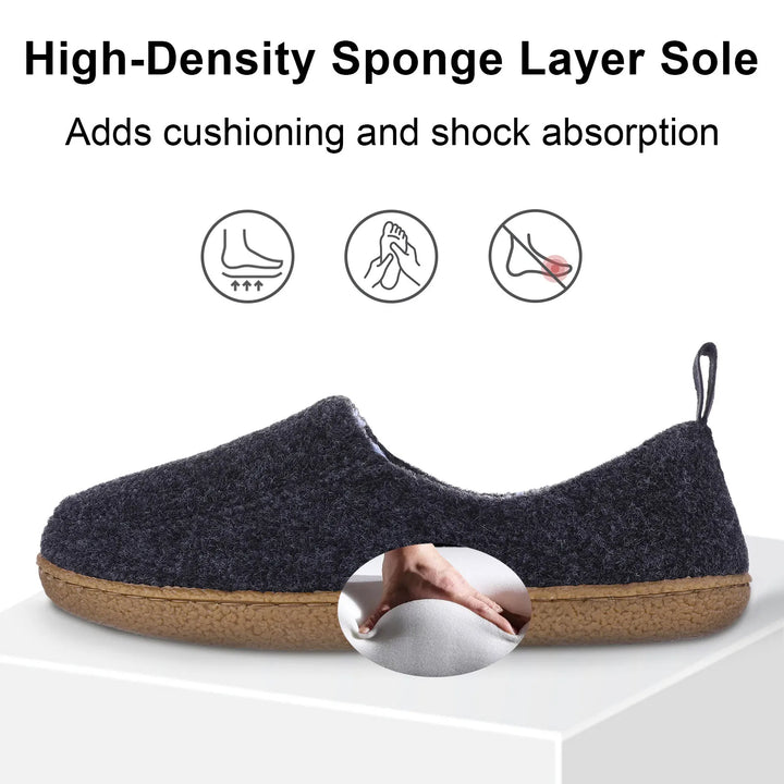 Sammy Jackson™ Vilt Pantoffels | Supercomfy sloffen voor elk moment