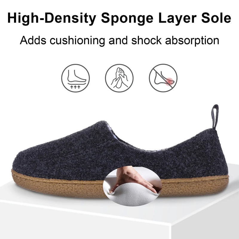 Sammy Jackson™ Vilt Pantoffels | Supercomfy sloffen voor elk moment