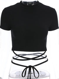 Sammy Jackson™ Vespera Croptop | Zwart & Stijlvol