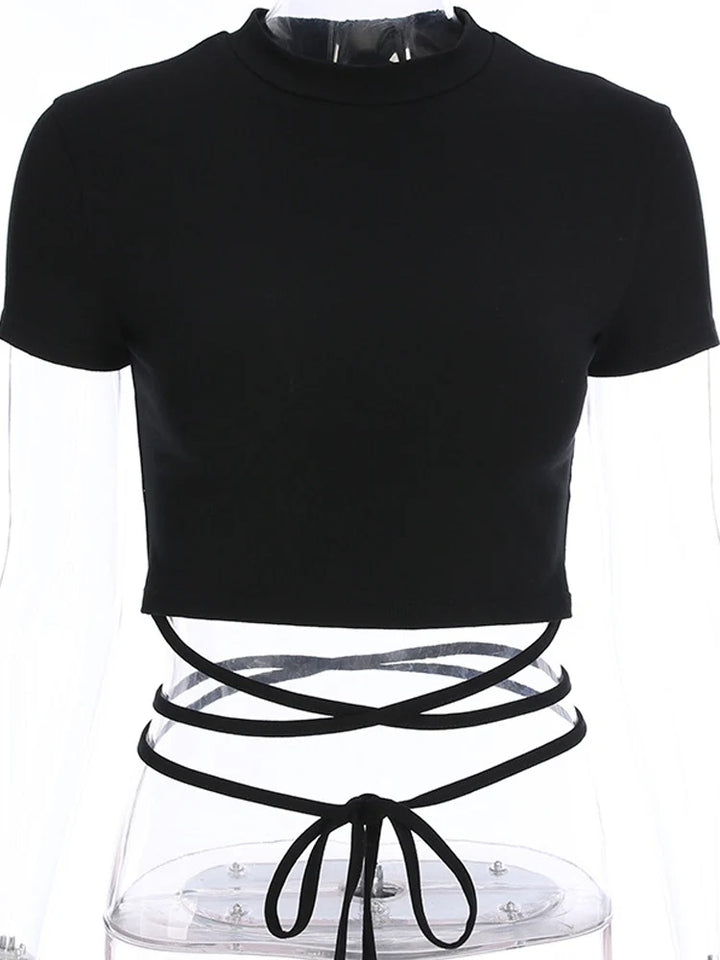 Sammy Jackson™ Vespera Croptop | Zwart & Stijlvol