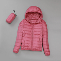 Ultra-Light Quilted Women's Jacket with Hood – Elara