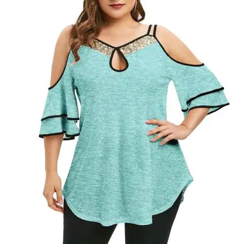 Sammy Jackson™ Nikki Plus-Size Blouse | Stijlvol & Casual