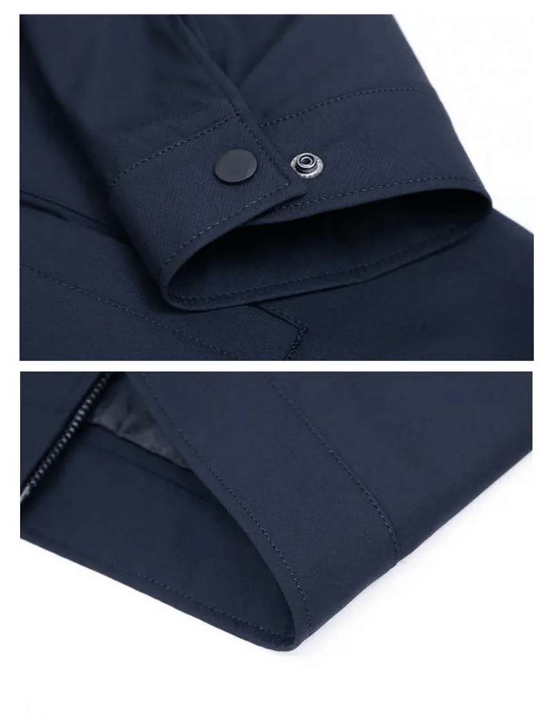 Padded Men's Winter Jacket in Polyester – Arvid