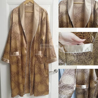 Sammy Jackson™ Satin Deluxe Robe | Trendy satin robe