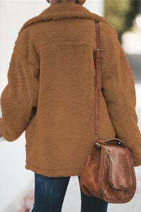 Trendy Jacket with Stand-up Collar and Zipper - Amara
