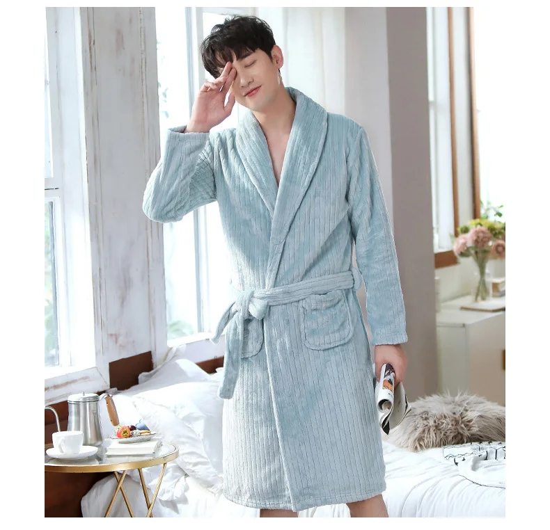 Sammy Jackson™ SnuggleUp Badjas | Fleecebadjas voor mannen