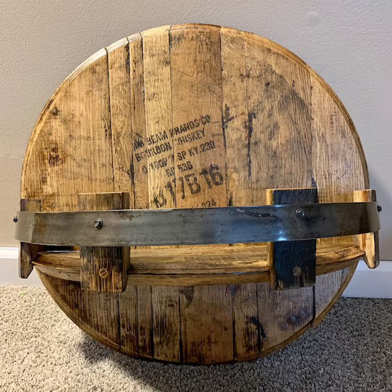 Estante para barril de whiskey bourbon de madera de roble – Oakspire
