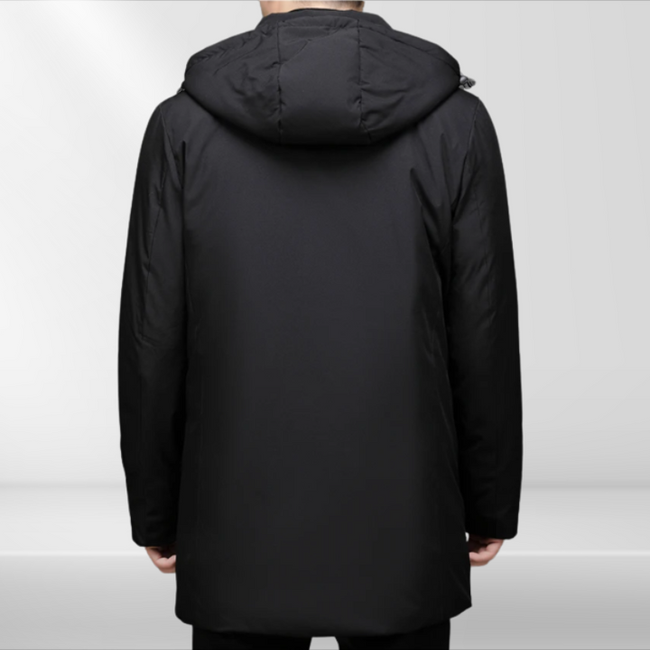 Classic men's coat with down filling – Matteo