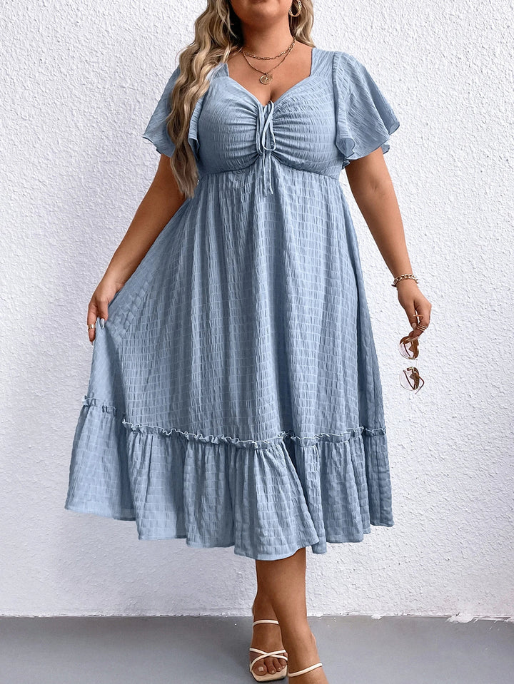 Sammy Jackson™ Zandra Plus-Size Zomerjurk | Vintage & Stijlvol