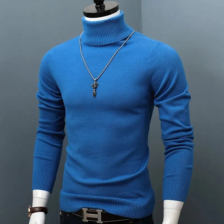 Sammy Jackson™ Marco Slim Turtleneck Sweater | Trendy Slim-Fit Sweater