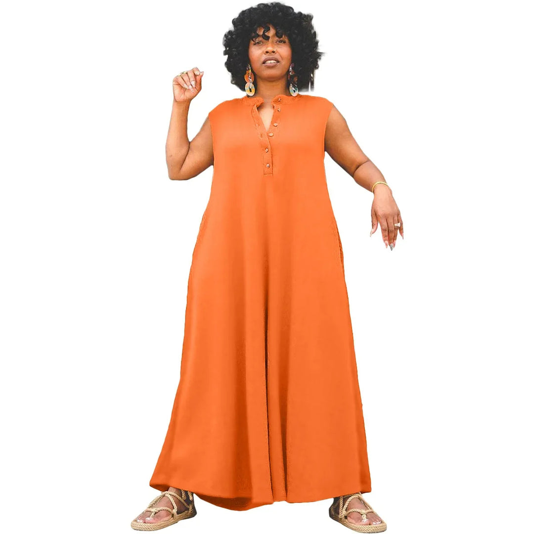 Sammy Jackson™ Jill Plus Size Jumpsuit | Stylish & Casual