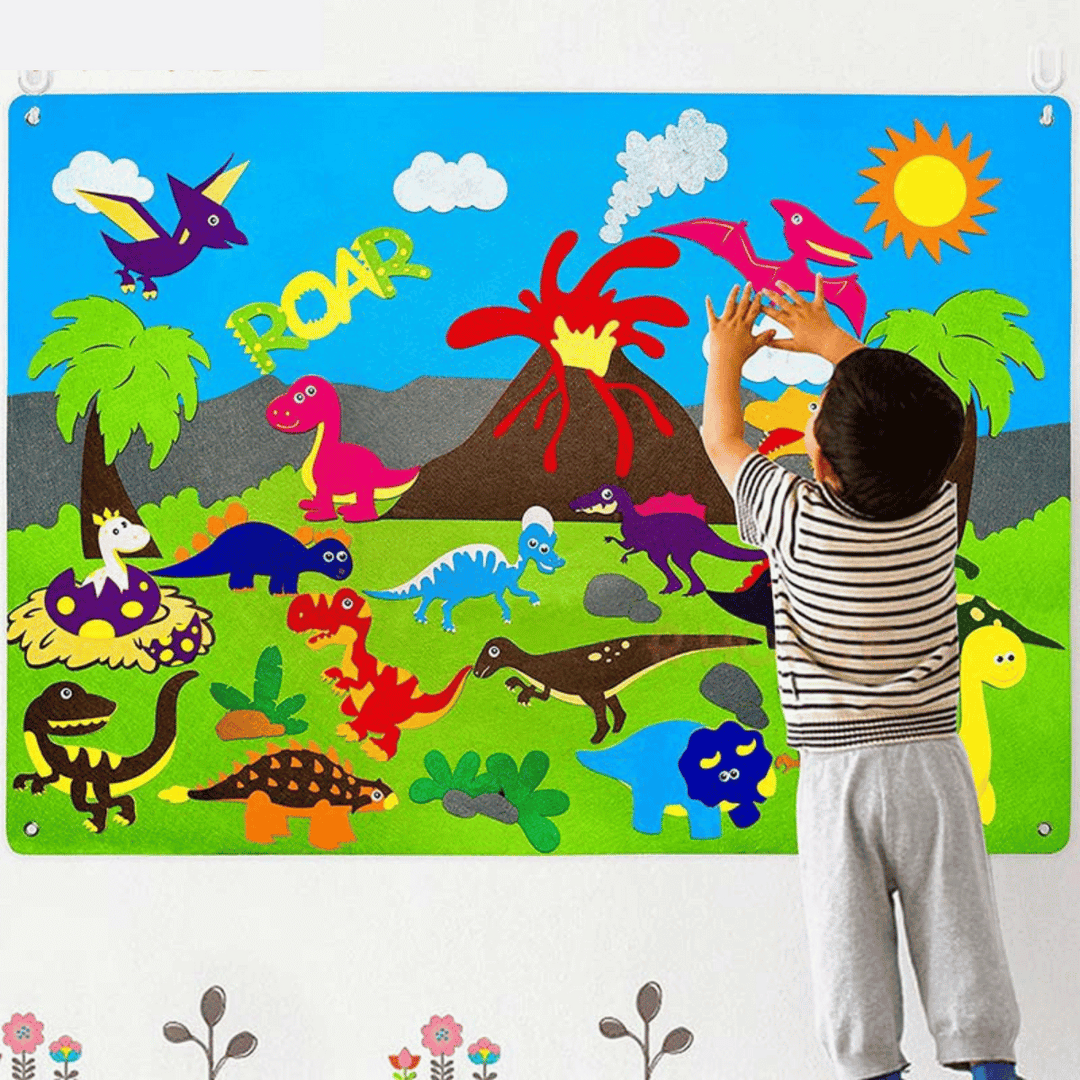 Toddler Felt Play Board - FeltAdventure