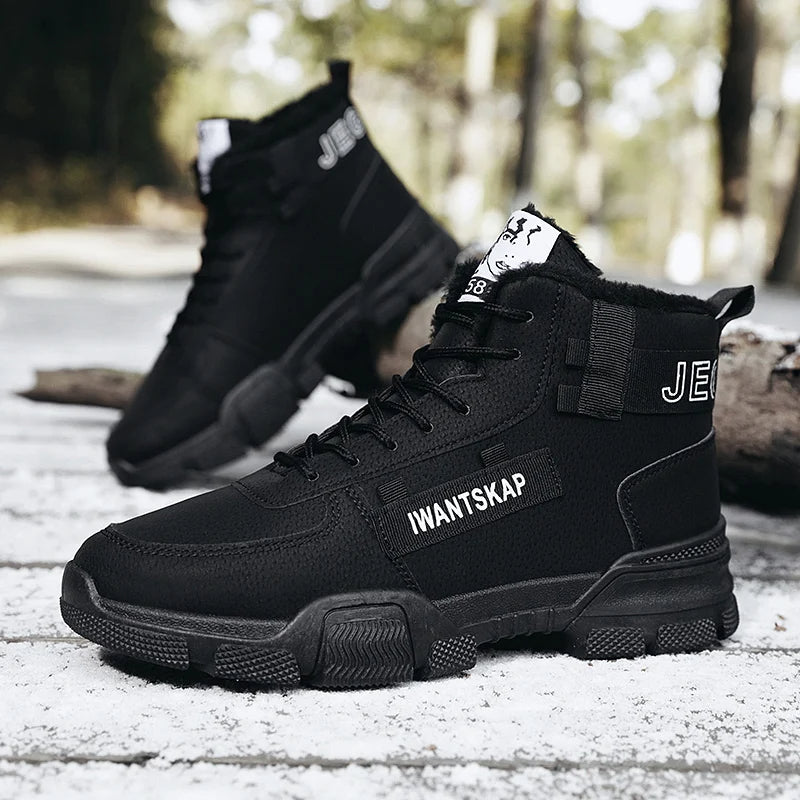 Sammy Jackson™ Wintersneakers | Warme zacht gevoerde winterschoenen