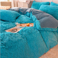 Candy-Colored Soft Duvet Cover - FluffCandy