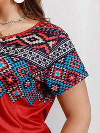 Sammy Jackson™ Luna Plus-Size T-Shirt | Casual & Cheerful
