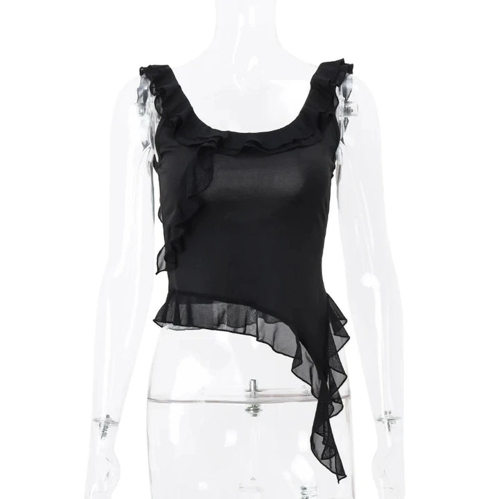 Sammy Jackson™ Sylvara Top | Geplooid & Stijlvol