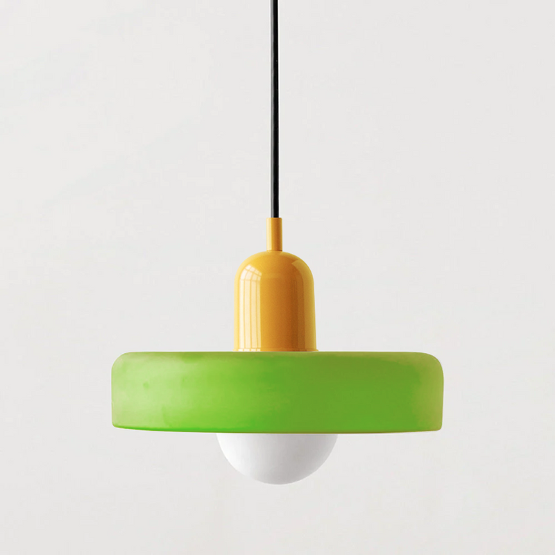 Colored Glass Pendant Lamp - BauLume