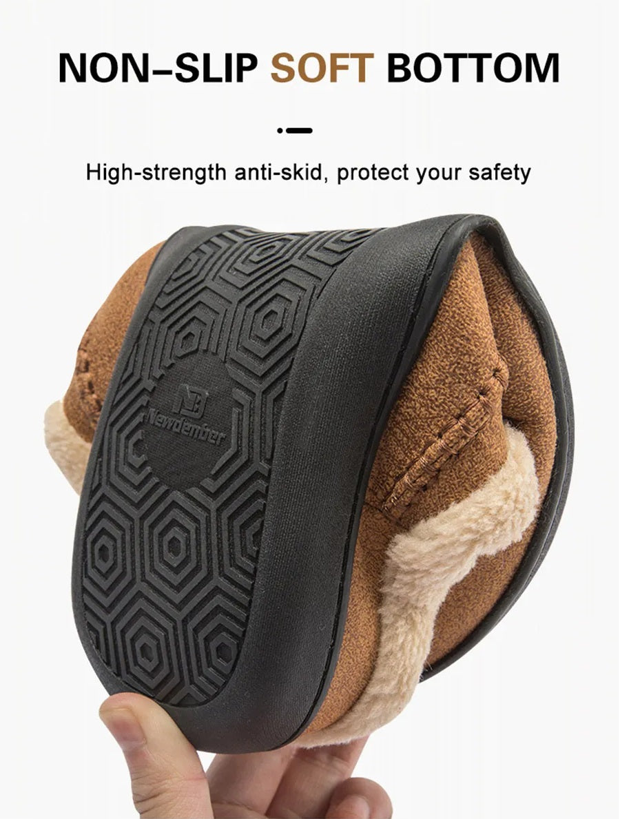 Sammy Jackson™ Suède Instapsloffen | Ultracomfortabele huissloffen