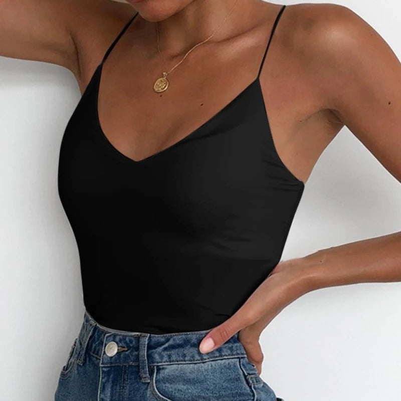 Sammy Jackson™ Kaelindra Top | Mouwloos & Trendy