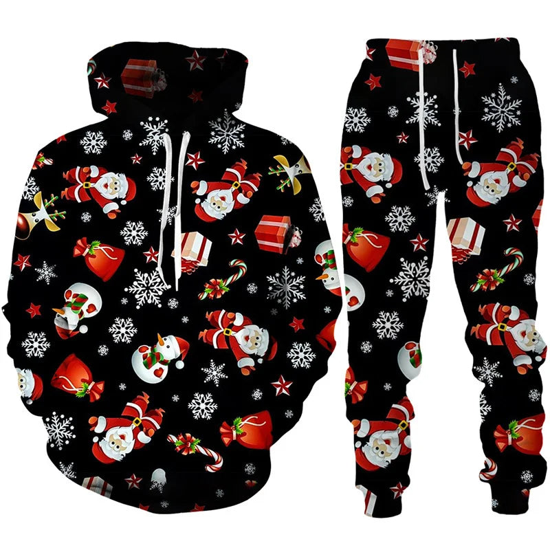 Sammy Jackson™ Jolly Delight Set | Kerst vibes loungeset voor heren