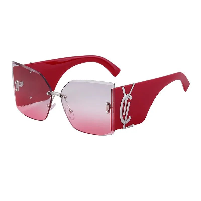 Sammy Jackson™ Ava Okulary Przeciwsłoneczne | Bezramkowe i Modne