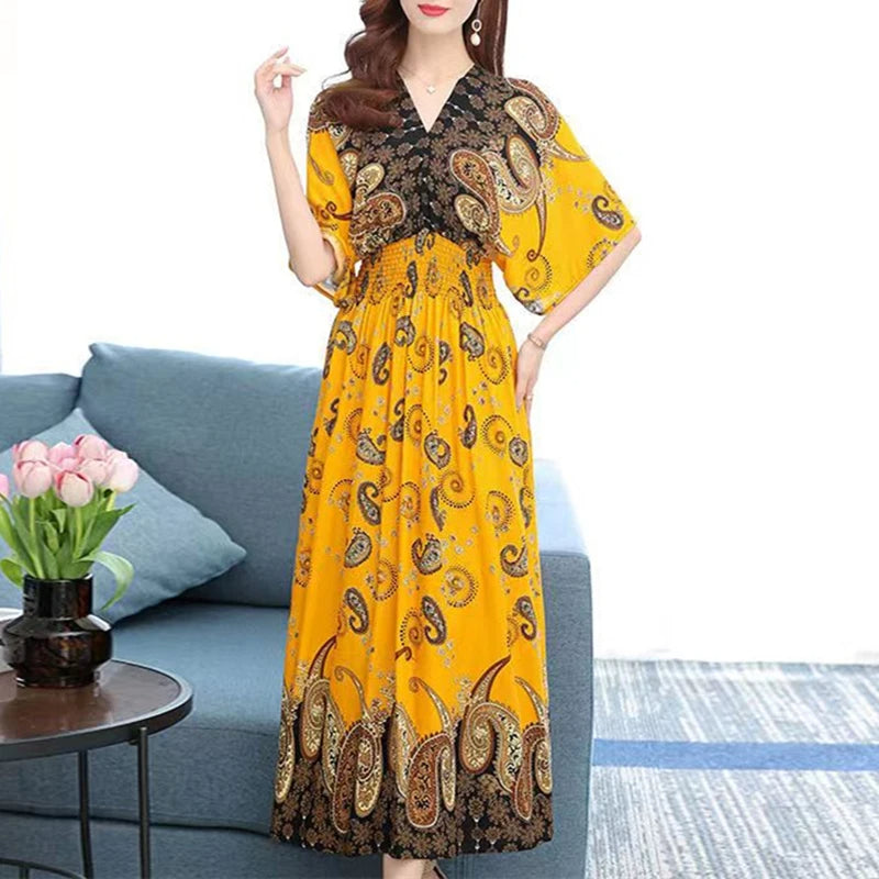 Sammy Jackson™ Sukienka Maxi Mia | Retro i Casual