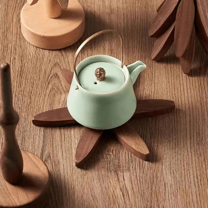 Stylowe drewniane podkładki - NatureGuard