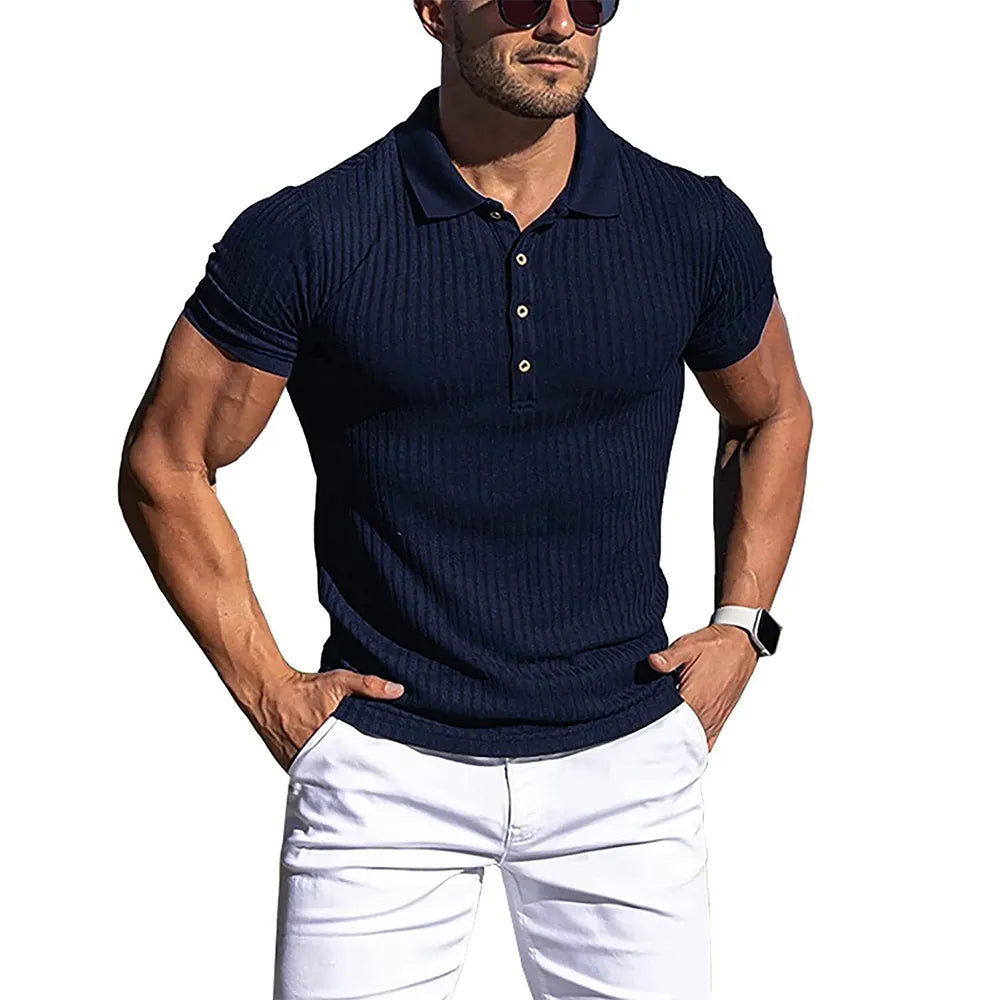 Sammy Jackson™ Gert Poloshirt | Gestreept & Trendy