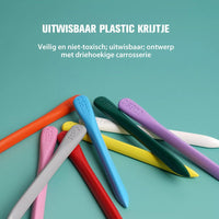 Naturalne Kolorowe Kredki Woskowe - EcoCrayons