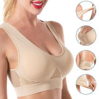 Breathable Mesh Sports Bra - Sofia