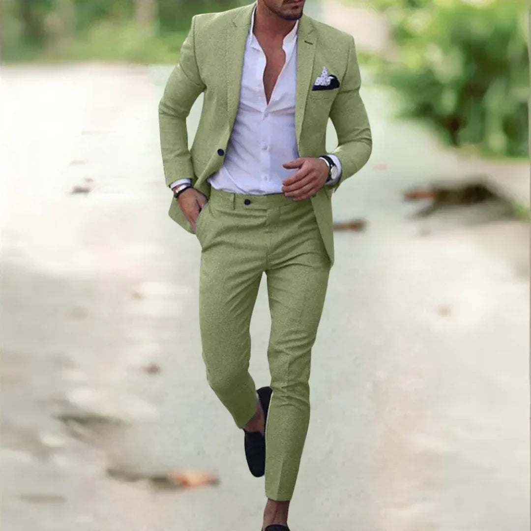 Stylish Slim Fit Men's Suit – Dante