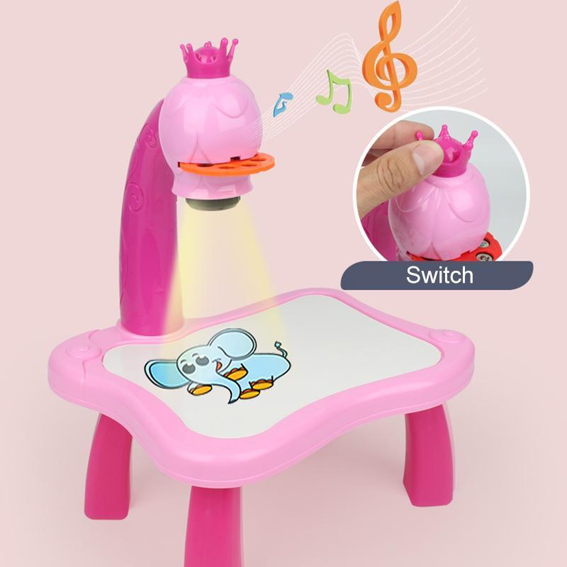LED Drawing Projector with Music for Creative Kids - ArtBuddy