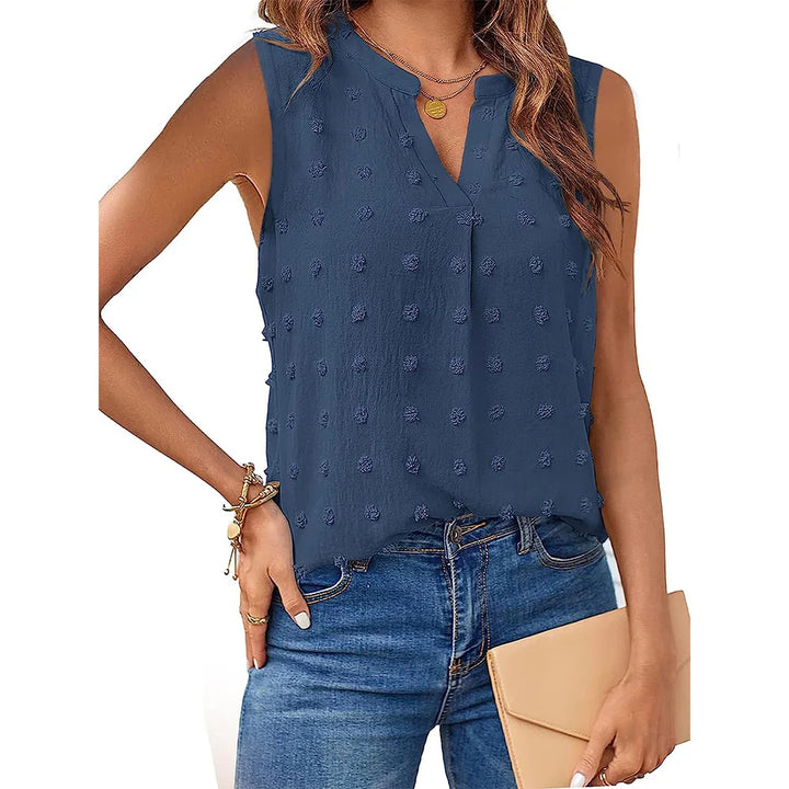 Sammy Jackson™ Selina Top | Mouwloos & Trendy