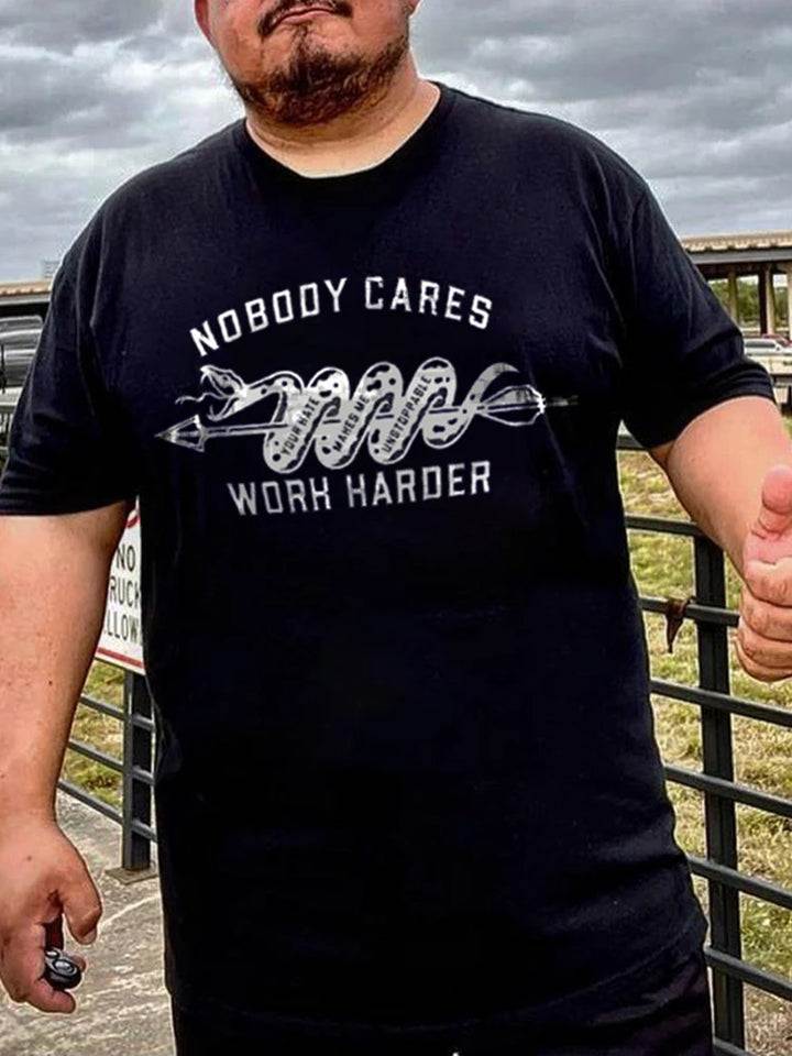 Sammy Jackson™ Statement T-shirt | Plus size T-shirt with catchy text