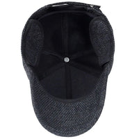Sammy Jackson™ Classic Winterpet | Nostalgiczna wełniana czapka z napami