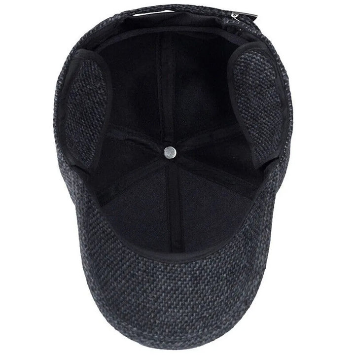 Sammy Jackson™ Classic Winterpet | Nostalgiczna wełniana czapka z napami