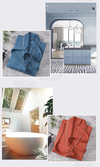 Sammy Jackson™ Turkish Delight Badjas | Luxe katoencomfort